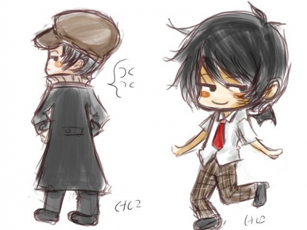 Chibi Miharu and Yoite