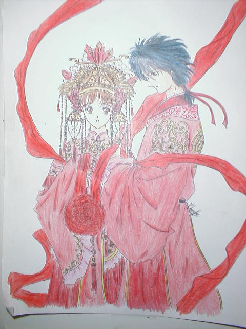 Miaka And Tamahome's Wedding