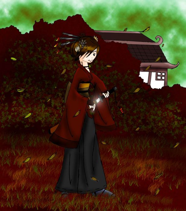 Samurai (red Shading)