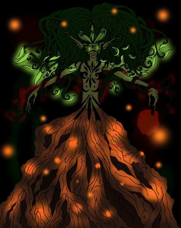 Dark Dryad colored