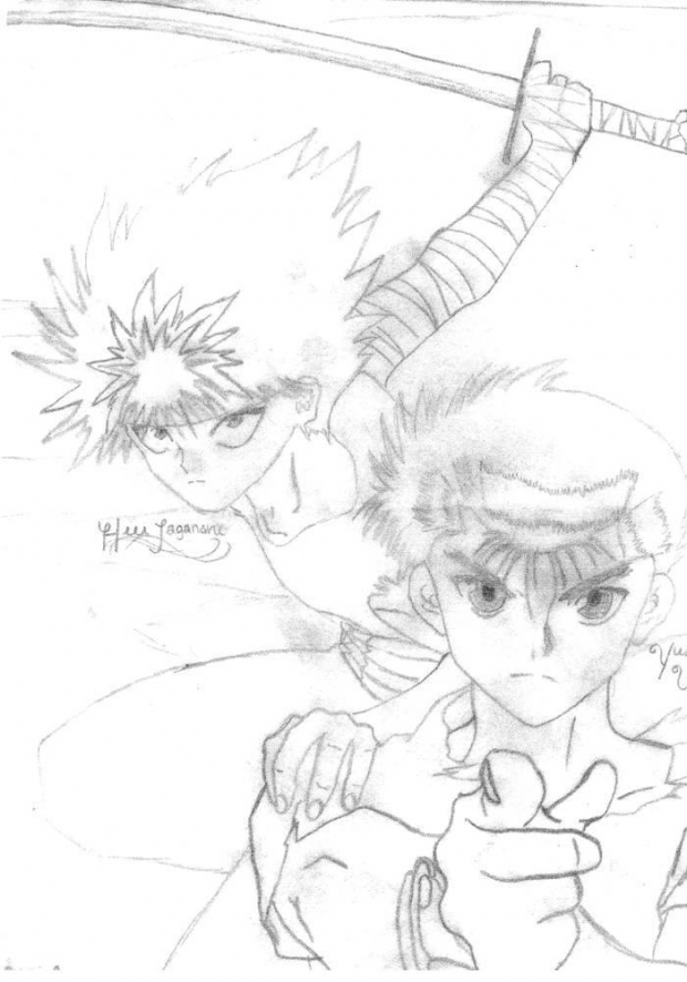 Hiei And Yusuke