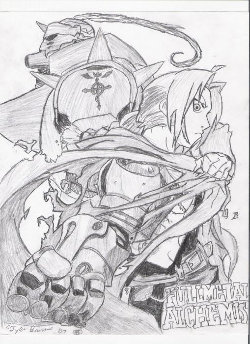 Uber Ed And Al Elric :3