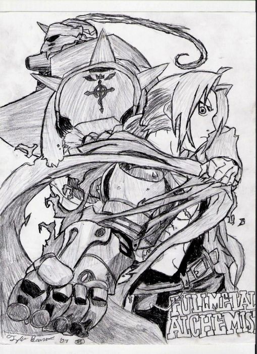 Uber Ed And Al Elric :3