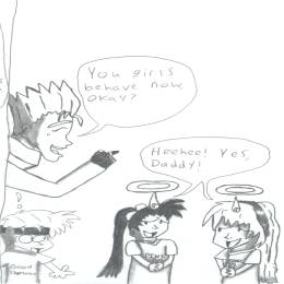 Vash & His Son & Daughters