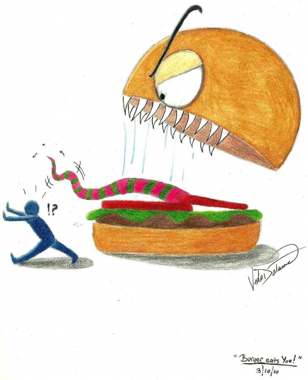 Burger eats You!