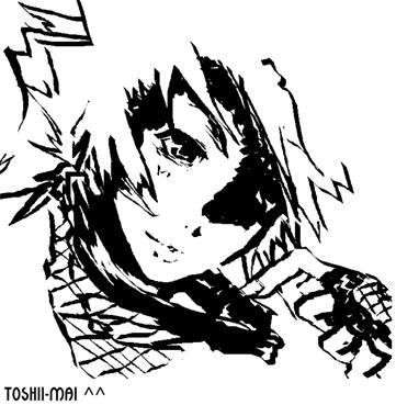 Tetsu Looking At His Finger Nails