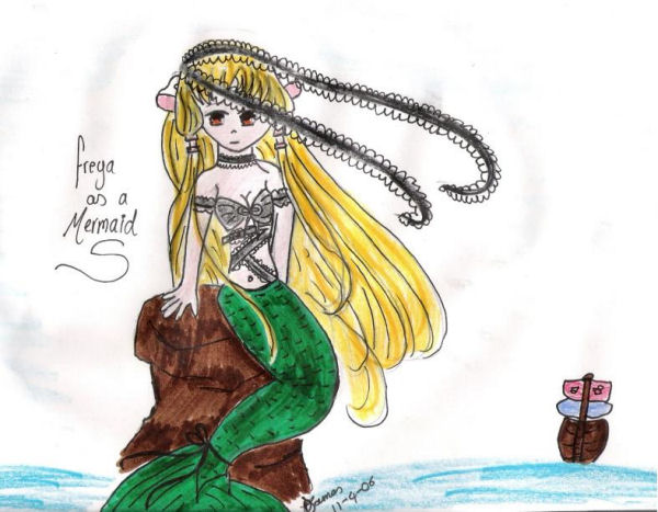 Freya As Mermaid