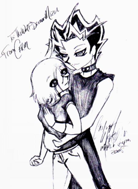 Thewolfdemonmizu & Yami!