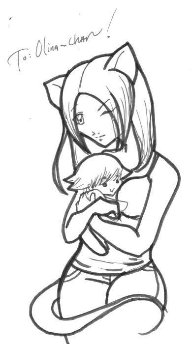 Olina~chan And Her Plushie