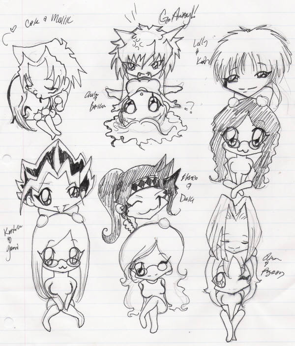 Pen Sketchies Baybeh!