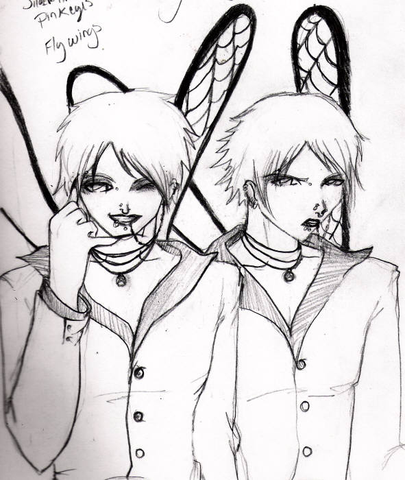 Ayne And Zyne~!!! ^_^ Albino Twins