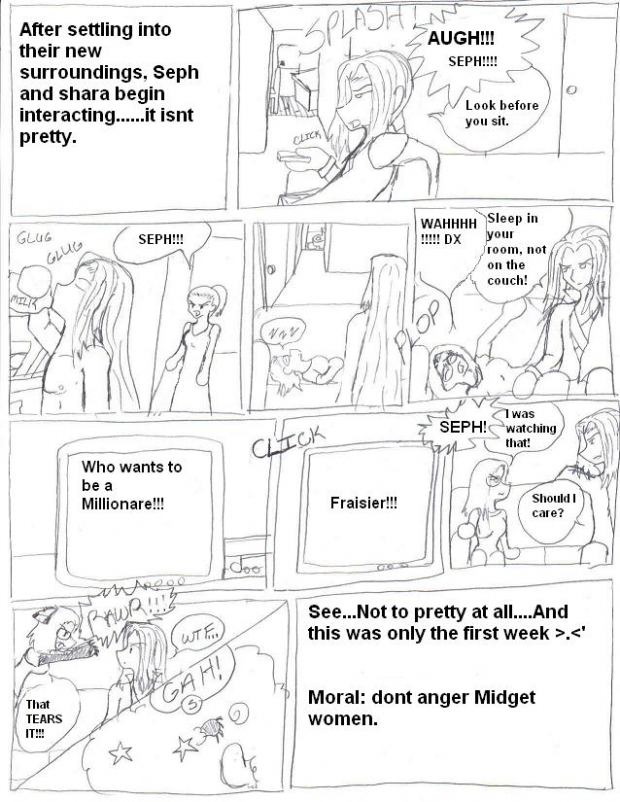 Avoid The Midget Woman!