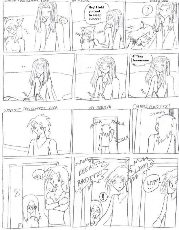 Nosebleed And Oh Noes! Raditz!