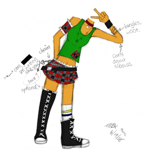 Contest Entry 1 - Plaid Outfit