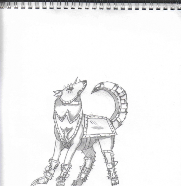 A Armored Wolf