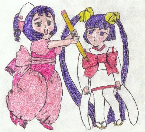Plum and Kotoko