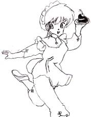 Ranma Waitress