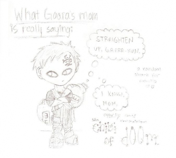 Gaara's Annoyed