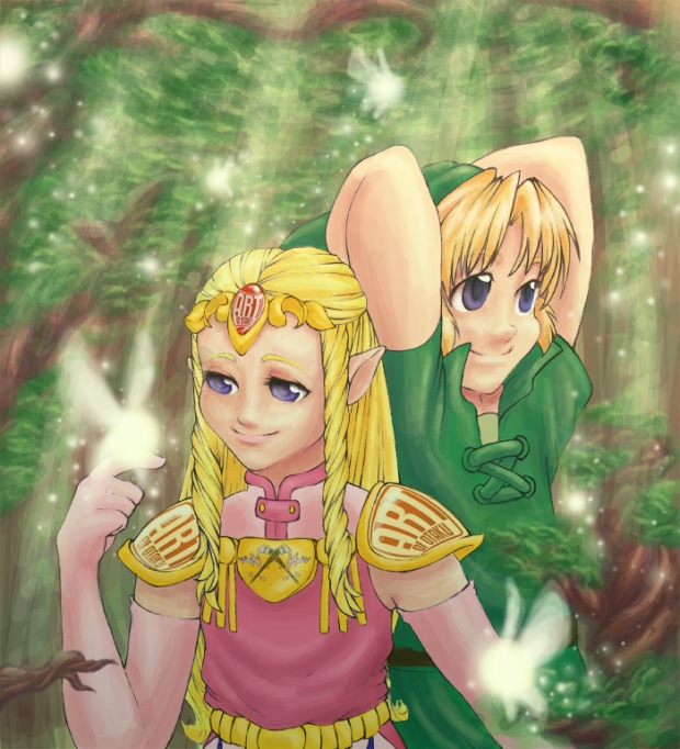 July Contest: Zelda And Link