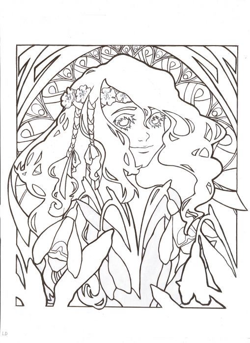 Awareness Pen Lineart