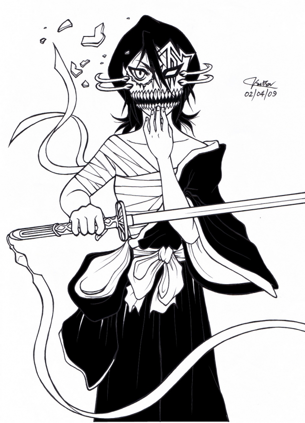 Rukia's Hollowfication