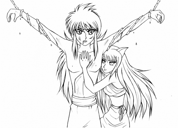 Kurama and Rose