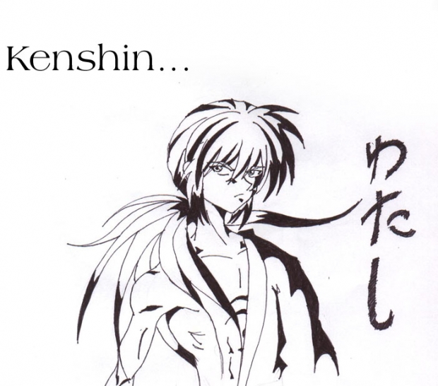 B&amp;w Kenshin