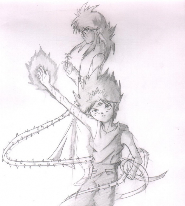 Hiei And Kurama