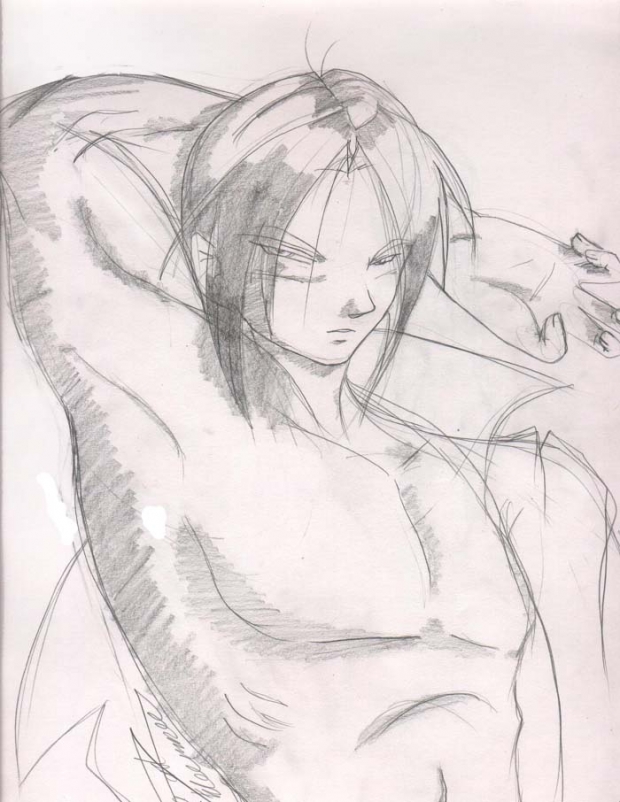 Trunks Without Shirt