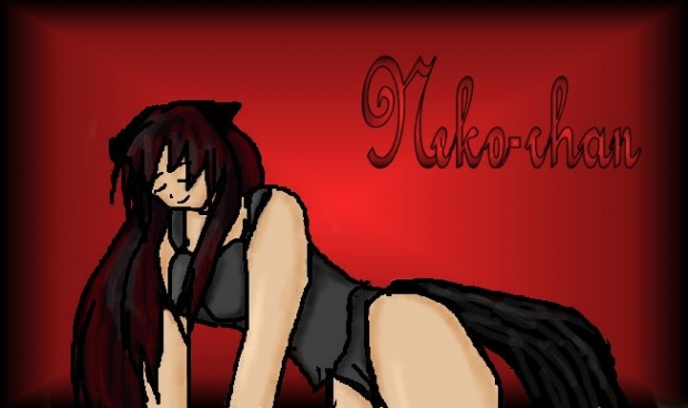 Neko-chan Drawn In Mspaint