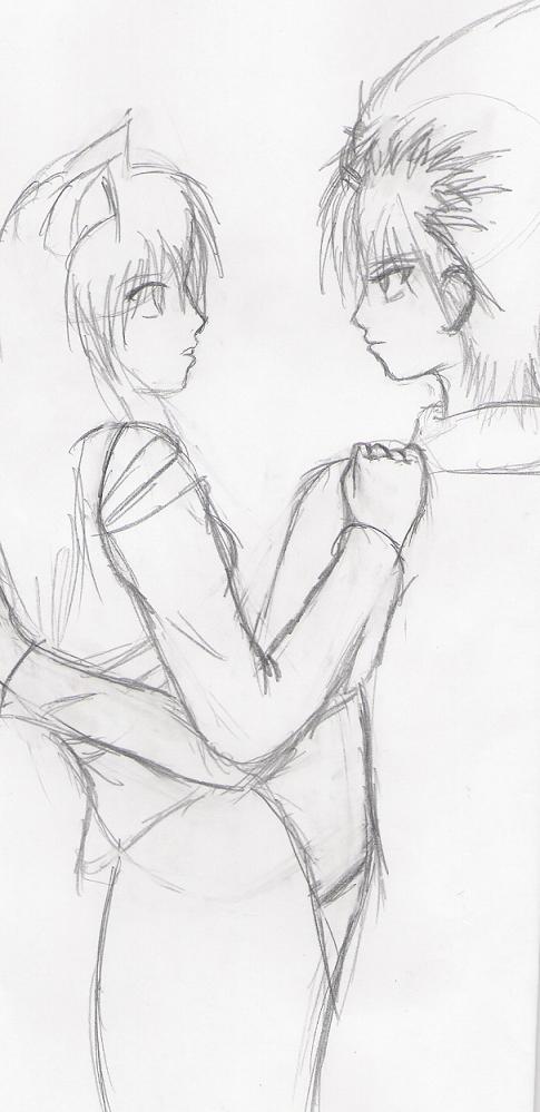 Hiei's Holding Neko-chan!