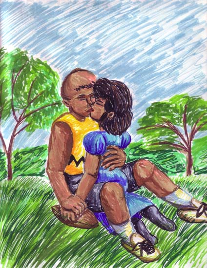 Adult Charlie Brown And Lucy