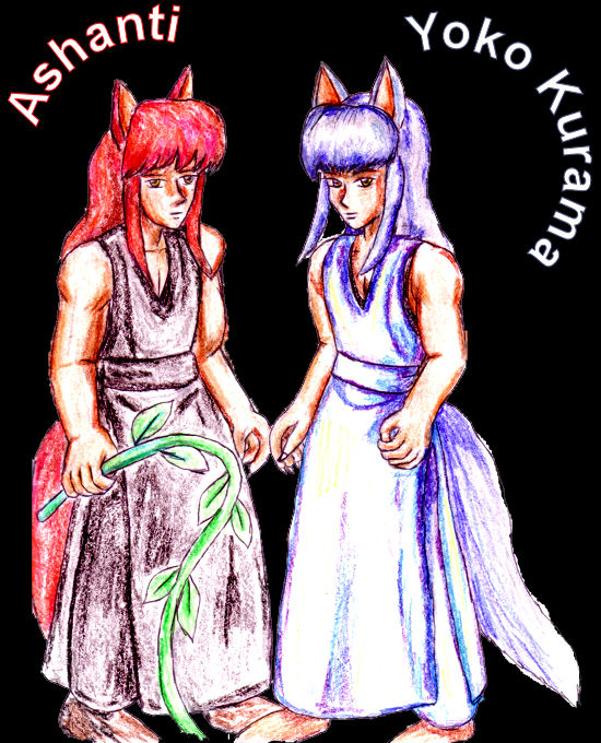 Ashanti And Yoko Kurama