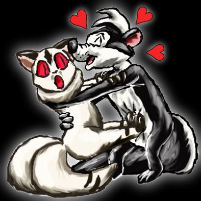 Kirara And Pepe Le Pew