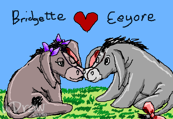 Bridgette and Eeyore