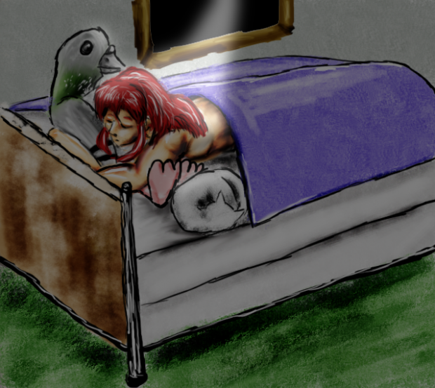 Pigeon Pillow and Kitty Cat