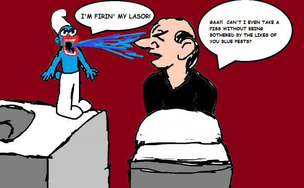 Laser Smurf