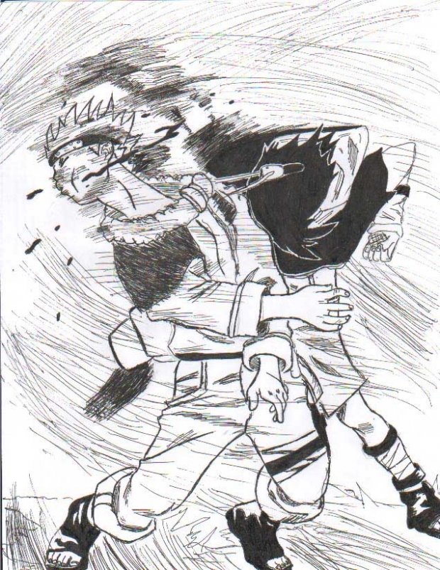 Naruto Getting Punched