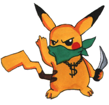 Gangsta Pikachu