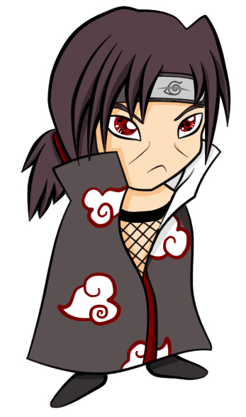Itachi Chibi Colored