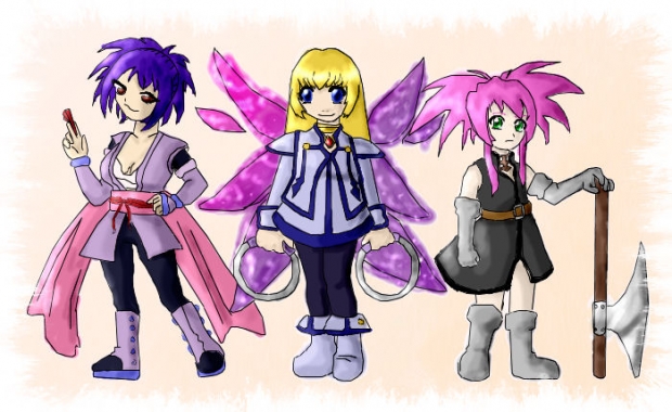 Colette, Sheena And Presea