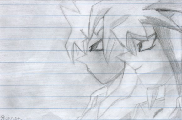 Malik and Yami Bakura