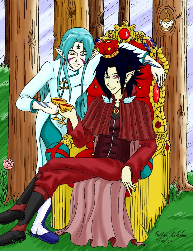 A Toast to Our Rule (Art Trade for Sashyfrassy)