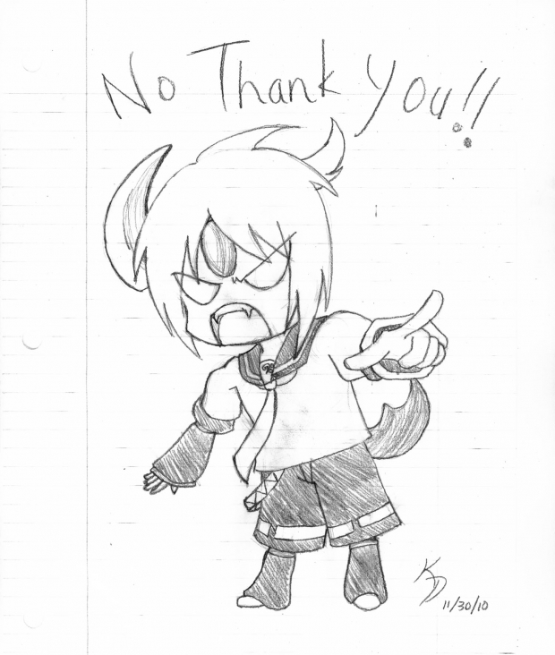 Kagamine Abbie - No Thank You!