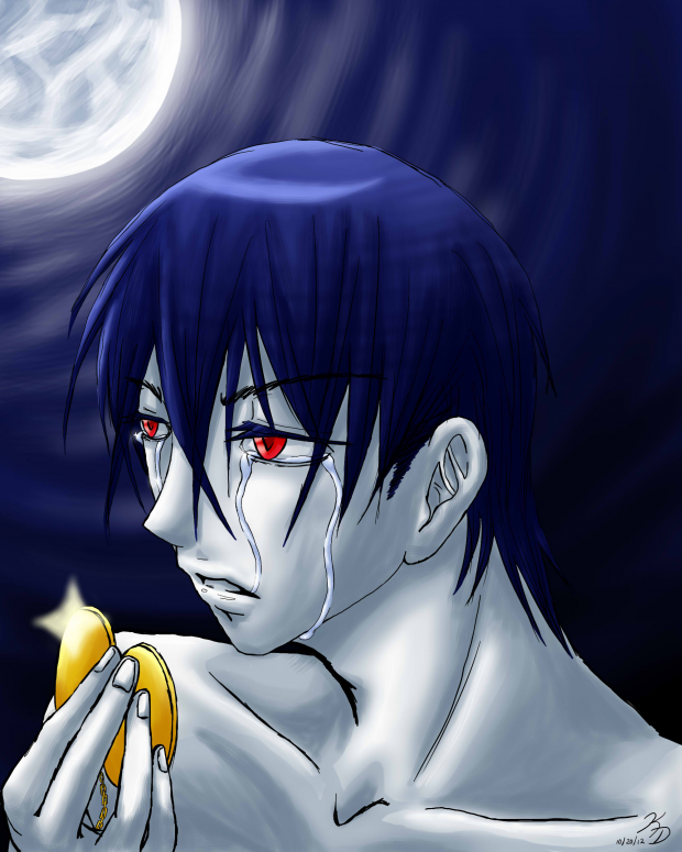 The Snake's Tears Under a Full Moon