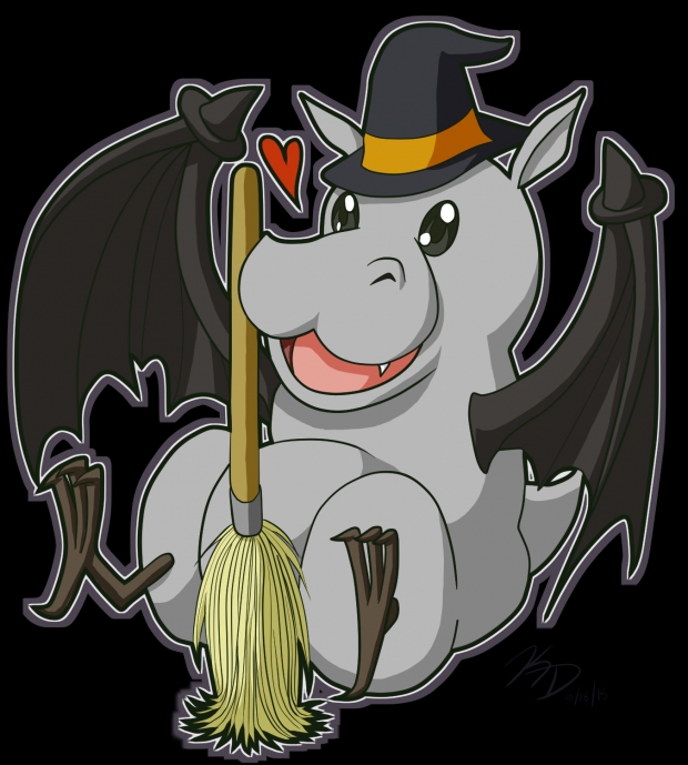 Drawlloween 2015 - Day 14: Bat