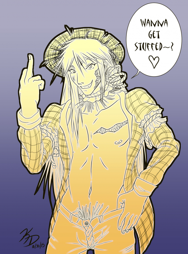 Drawlloween 2015 - Day 29: Scarecrow