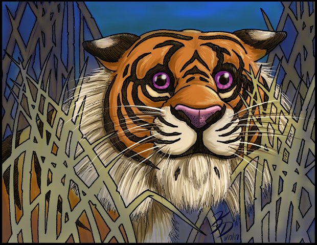 Coloring Challenge - In the Jungle