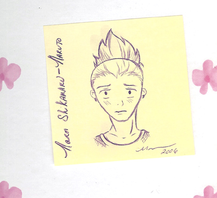 Shikamaru Post-it