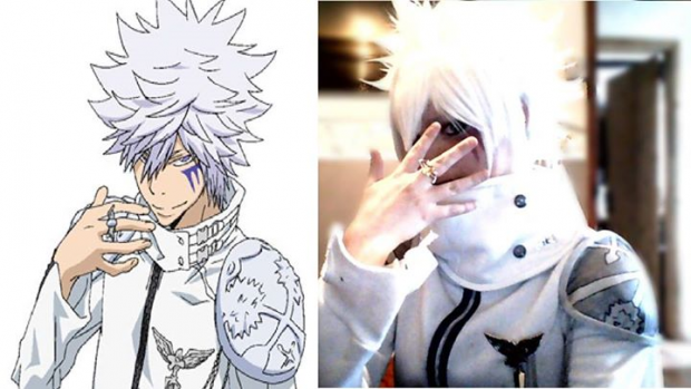 Byakuran cosplay comparisson